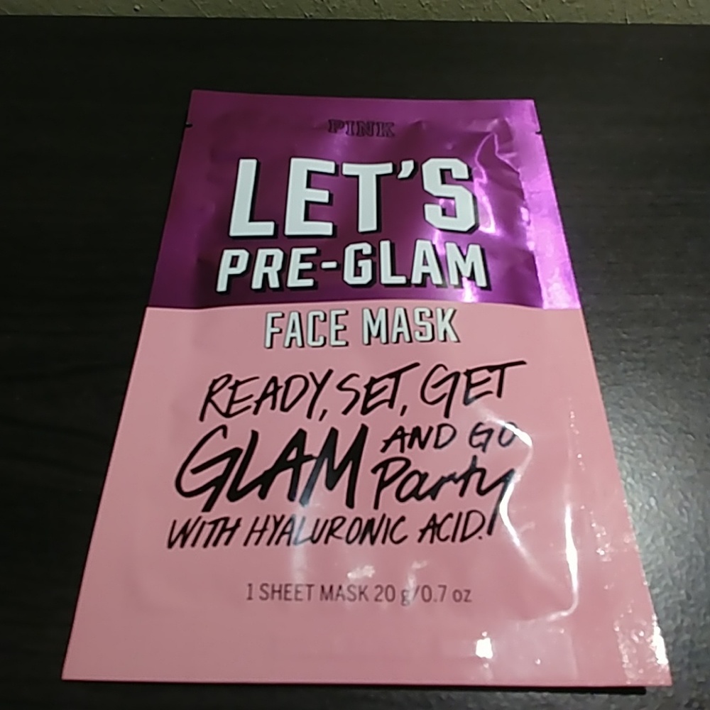 🌠5/$15🌠 PINK let's pre-glam face mask